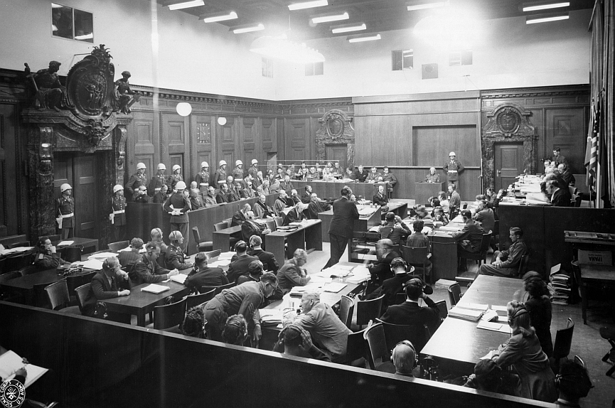 Зал заседаний Международного Военного Трибунала