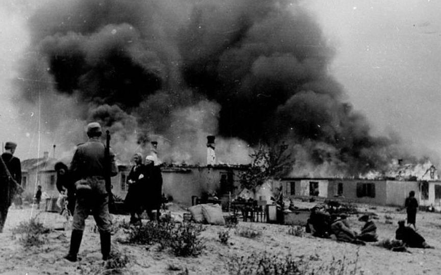 Отчет о сожжении деревни Хмелище Малоритского района Брестской области